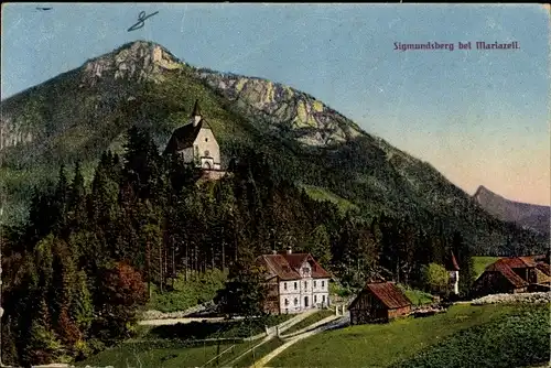 Ak Mariazell Steiermark, Sigmundsberg