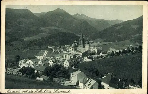 Ak Mariazell Steiermark, Zellerhütten, Gesamtansicht