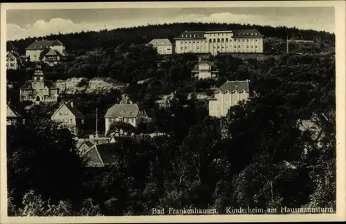 Ak Bad Frankenhausen am Kyffhäuser Thüringen, Kinderheim am Hausmannsturm