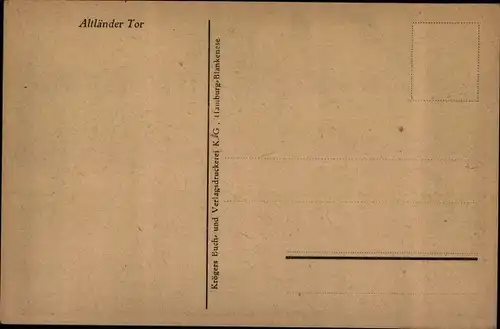 Ak Jork im Kreis Stade, Kirschenland, Altländer Tor