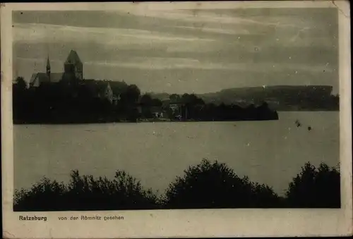 Ak Ratzeburg im Herzogtum Lauenburg, Blick von der Römnitz aus