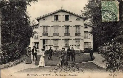 Ak Maisons Laffitte Yvelines, Pavillon des Charmettes