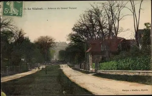 Ak Le Vésinet Yvelines, Avenue du Grand Veneur