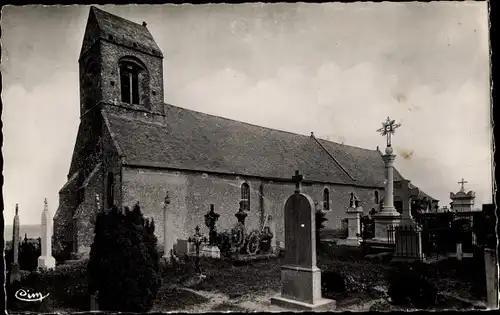 Ak Grandcamp les Bains Calvados, La vieille Eglise