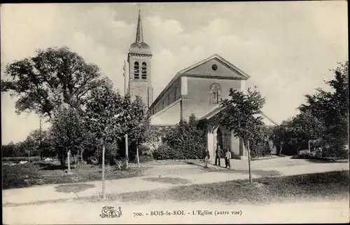 Ak Bois le Roi Seine et Marne, L'Eglise