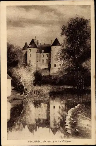 Ak Beaupréau Maine et Loire, Le Chateau