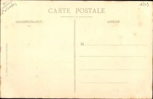 Ak Honfleur Calvados, Couronnement de Notre Dame de Grace 1913, Chapelle, Calvaire