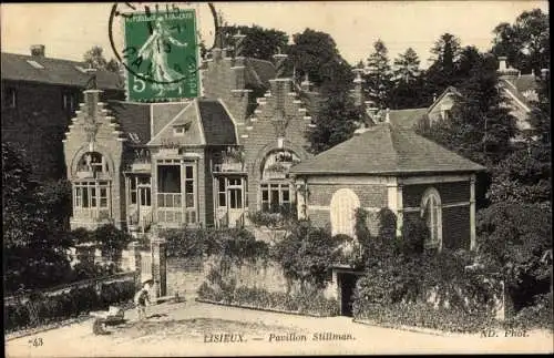 Ak Lisieux Calvados, Pavillon Stillman