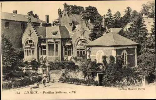Ak Lisieux Calvados, Pavillon Stillman