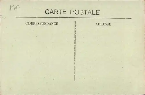 Ak Le Mée Seine et Marne, Ruines du Chateau Feodal du Mee