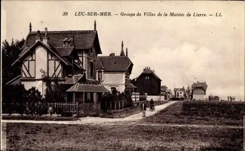 Ak Luc sur Mer Calvados, Groupe de Villas de la Maison de Lierre