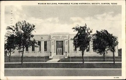 Ak Canyon Texas USA, Museum Building, Panhandle Plains Historical Society