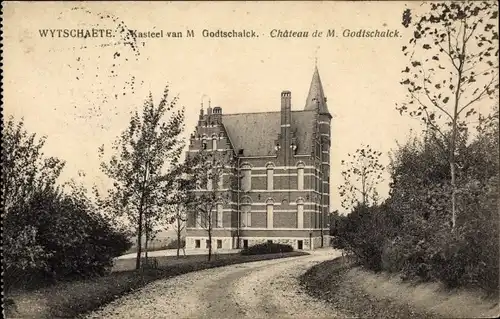 Ak Wytschaete Westflandern, Chateau de M. Godtschalck