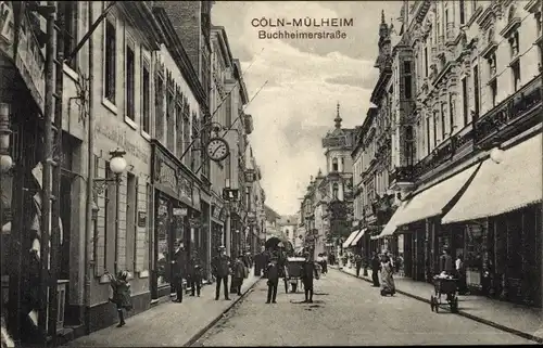 Ak Mülheim Köln am Rhein, Buchheimerstraße