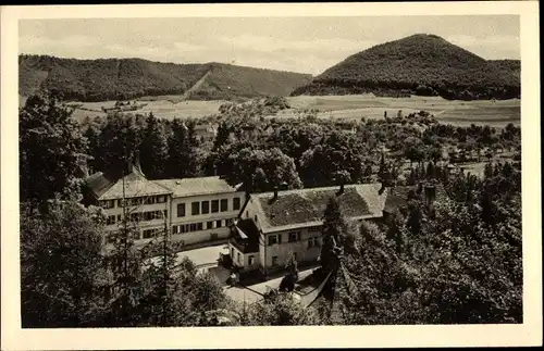 Ak Bad Ditzenbach in Württemberg, Blick auf Kurhaus und Sanatorium