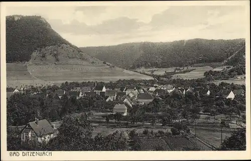 Ak Bad Ditzenbach in Württemberg, Teilansicht