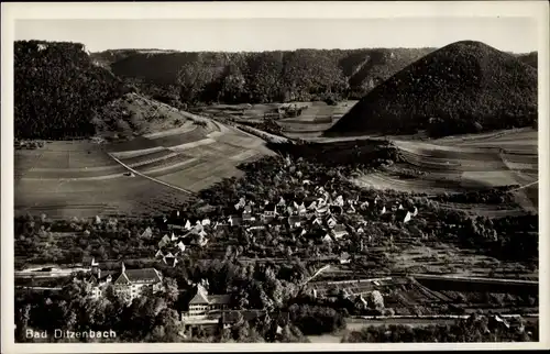 Ak Bad Ditzenbach in Württemberg, Gesamtansicht