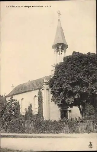 Ak Le Vésinet Yvelines, Temple Protestant