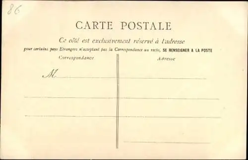 Ak Le Vésinet Yvelines, Temple Protestant