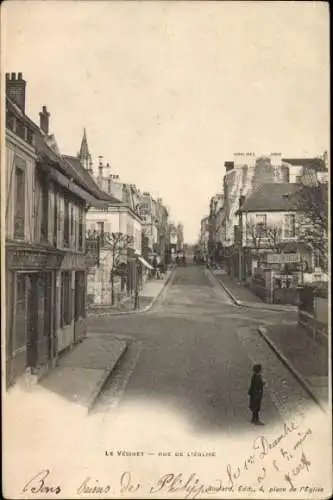 Ak Le Vésinet Yvelines, Rue de l'Eglise