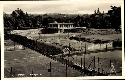 Ak Helmstedt in Niedersachsen, Tennisplätze