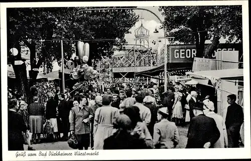 Ak Bad Dürkheim am Pfälzerwald, Wurstmarkt