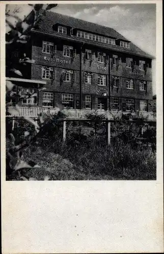 Ak Nordseebad Sankt Peter Ording, Kurhotel Stadt Hamburg