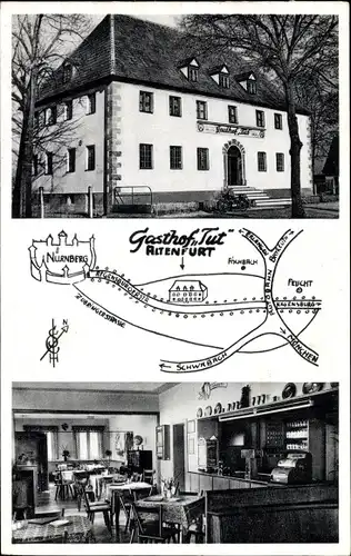 Ak Altenfurt Nürnberg in Mittelfranken, Gasthof Tut