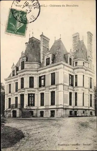 Ak Candé Maine et Loire, Chateau de Beaulieu