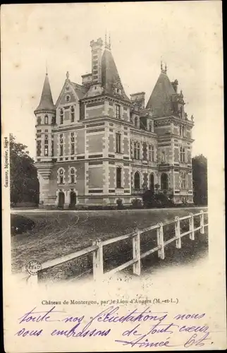 Ak Erdre en Anjou Maine et Loire, Chateau de Montergon