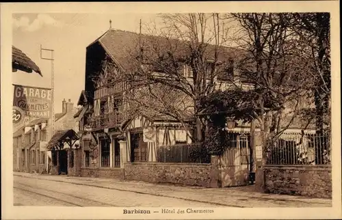 Ak Barbizon Seine et Marne, Hotel des Charmettes