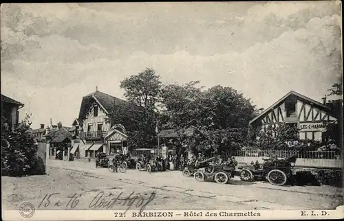 Ak Barbizon Seine et Marne, Hotel des Charmettes