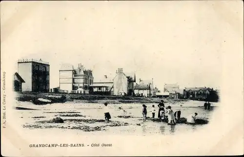 Ak Grandcamp les Bains Calvados, Cote Ouest