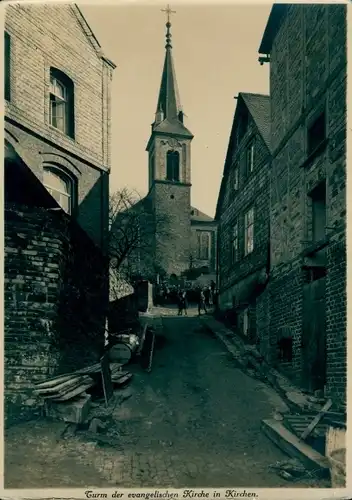Foto Kirchen an der Sieg, Turm der ev. Kirche