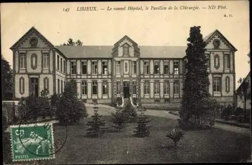 Ak Lisieux Calvados, Le nouvel Hôpital, Pavillon de la Chirurgie, Krankenhaus