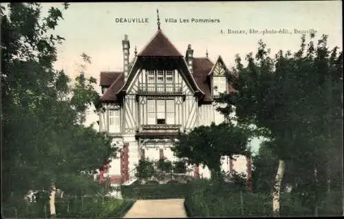 Ak Deauville Calvados, Villa Les Pommiers