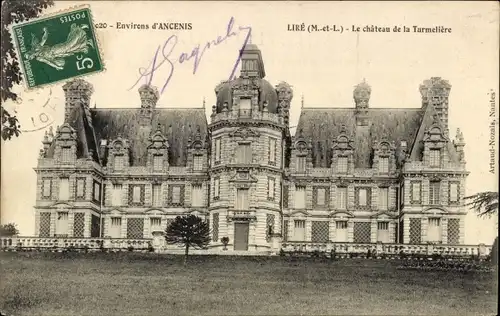 Ak Liré Maine et Loire, Chateau de la Turmeliere