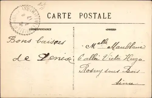 Ak Villiers sous Grez Seine-et-Marne, Vue Generale