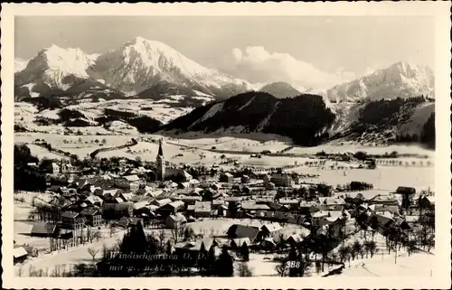 Ak Windischgarsten Oberösterreich, Gesamtansicht, Winter