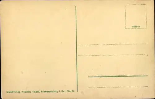 Lied Künstler Ak Schneider, Rud., De Lieb in Grenzgroom, Paul Große, Wilhelm Vogel, Erzgebirge