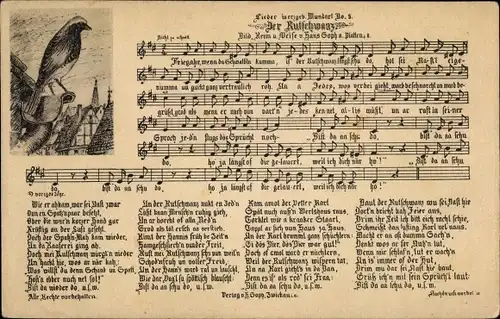 Lied Ak Soph, Hans, Erzgebirgische Mundart 5, Der Rutschwanz