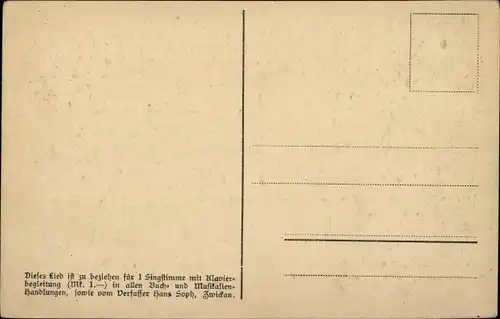 Lied Ak Soph, Hans, Da Eisnbah, Erzgebirgische Mundart