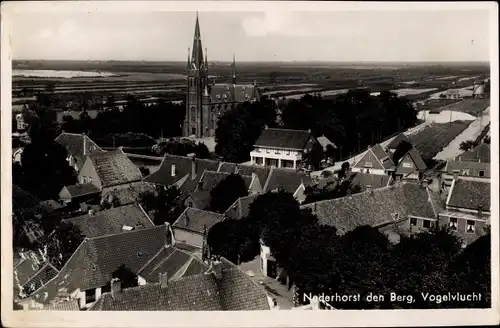 Ak Nederhorst den Berg Nordholland, Vogelvlucht