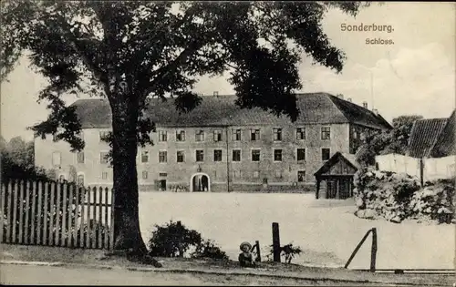 Ak Sønderborg Sonderburg Dänemark, Schloss
