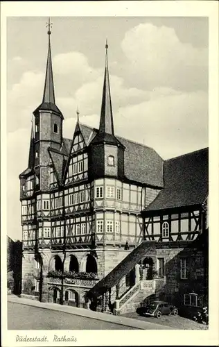 Ak Duderstadt im Eichsfeld, Rathaus