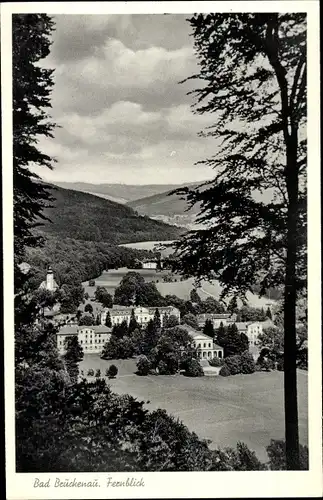Ak Bad Brückenau im Sinntal Unterfranken, Gesamtansicht