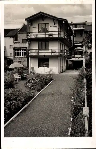 Ak Bad Hönningen am Rhein, Pension Haus Honnef