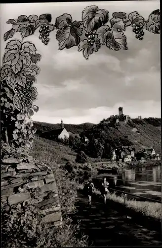 Ak Beilstein an der Mosel, Gesamtansicht