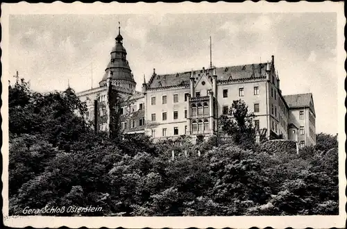 Ak Gera in Thüringen, Schloss Osterstein