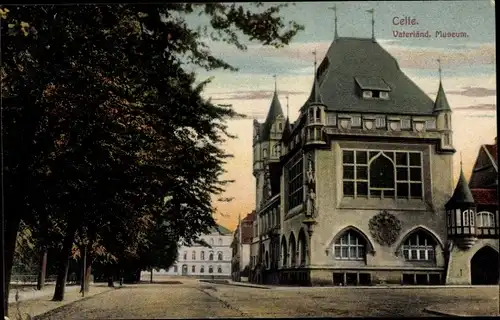 Ak Celle in Niedersachsen, Vaterländ. Museum